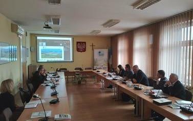 Obrady Zarządu Związku Miast i Gmin Nadnoteckich w Urzędzie Miejskim w Ujściu, 13.02.2023 r. (fot. Archiwum Biura ZMiGN) 4