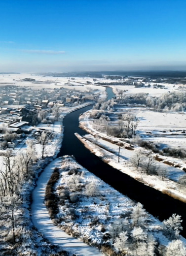 Zima nad Notecią