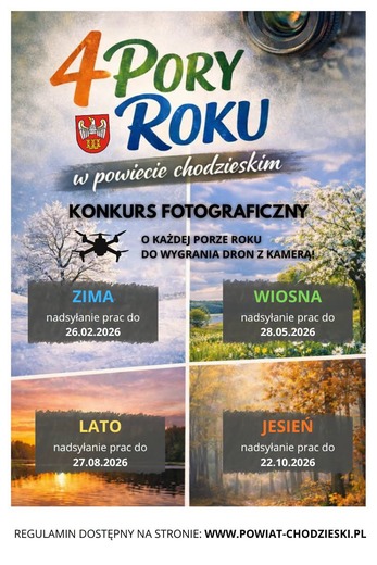 Konkurs Fotograficzny - 4 Pory Roku w Powiecie Chodzieskim